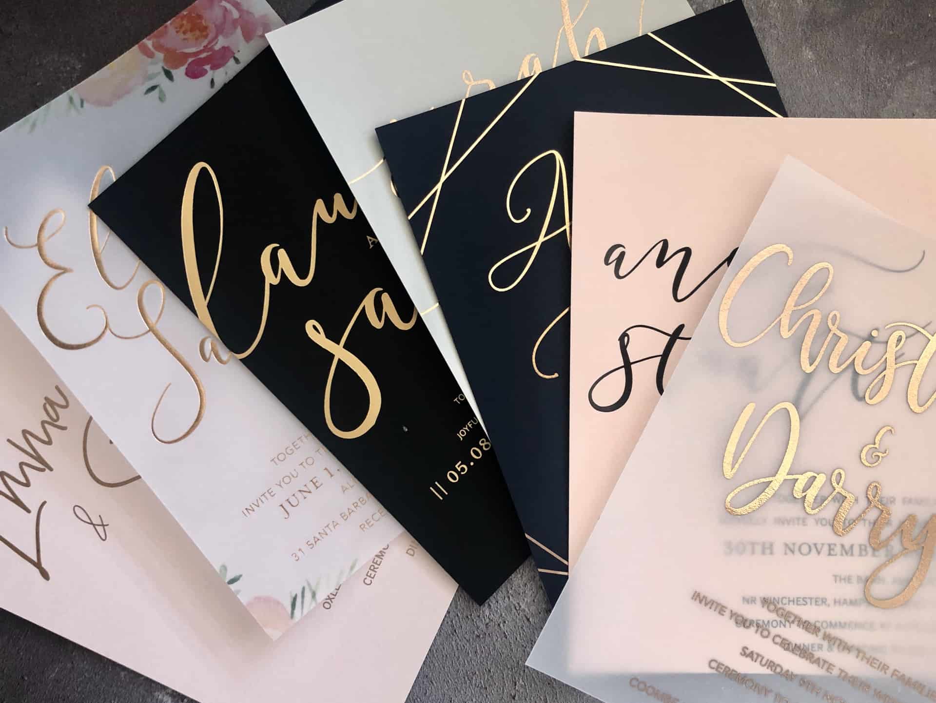 wedding invitation samples