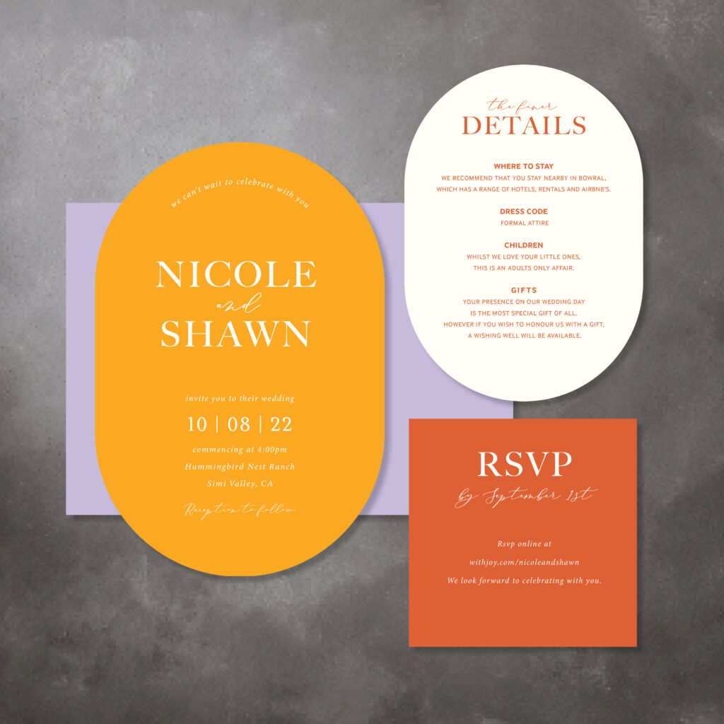 spring wedding invitations