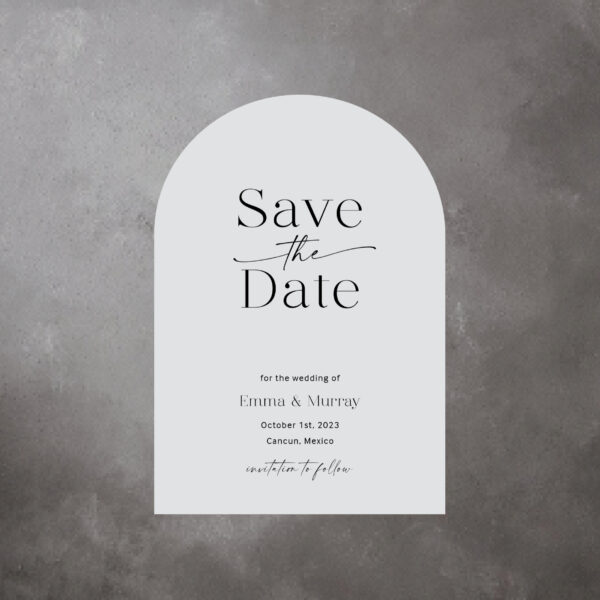 arch save the dates