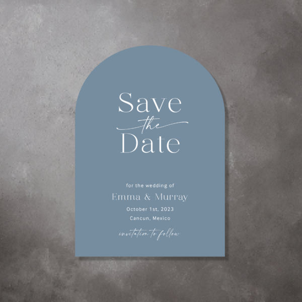 arch save the date