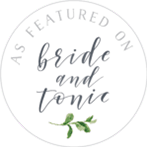 as featured on bride and tonic