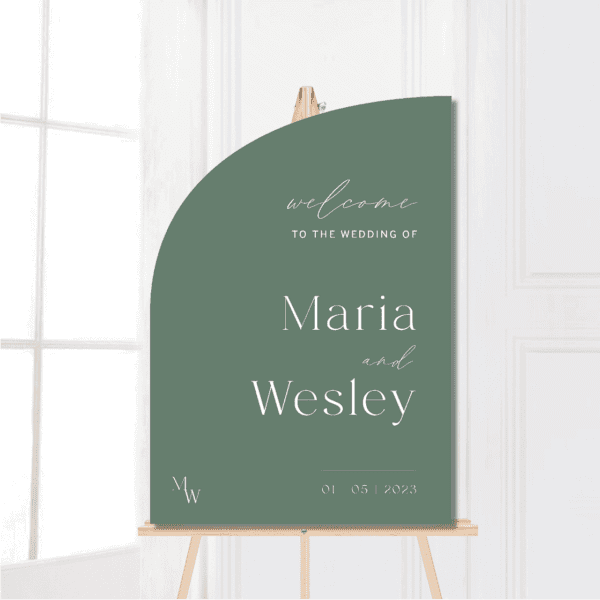 MARIA welcome sign mock up 3