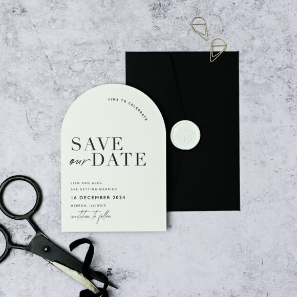 minimal save the date