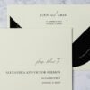 arch wedding invitations