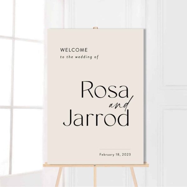 ROSA welcome sign mock up 2