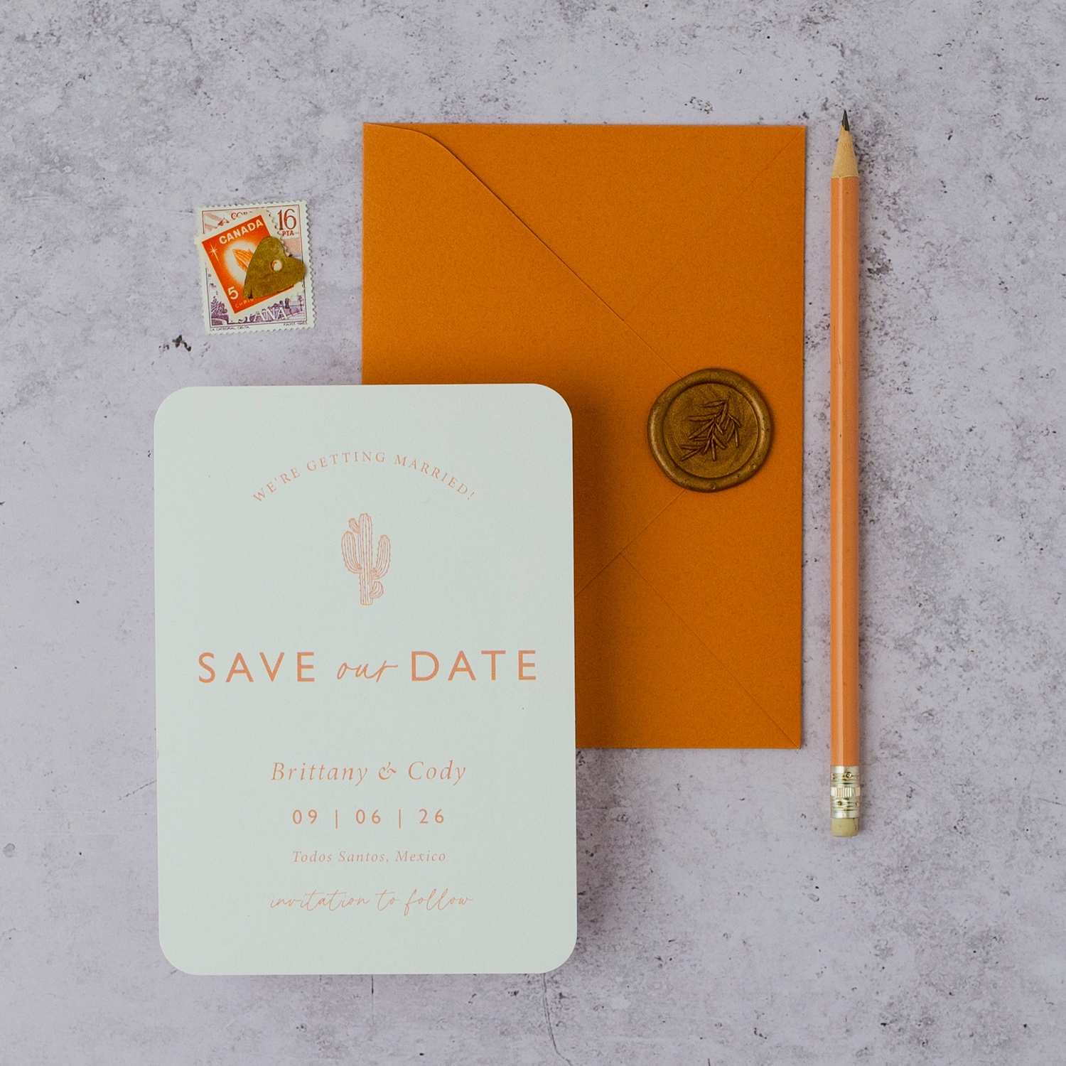 destination wedding save the date