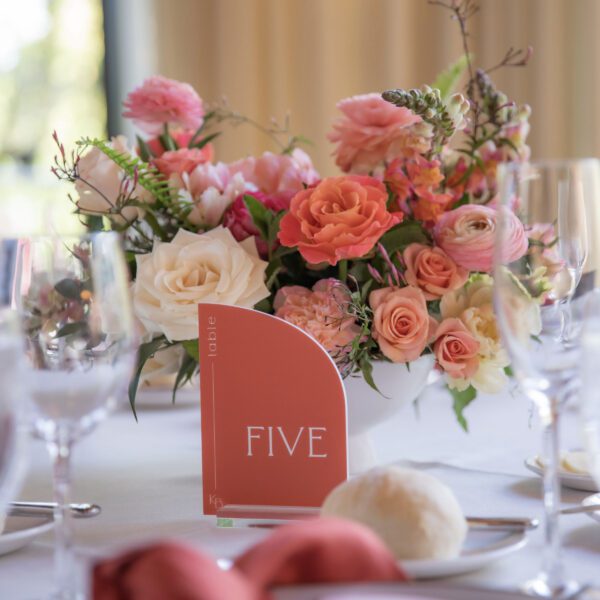 wedding table numbers