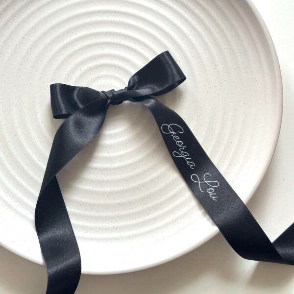 ribbon place card