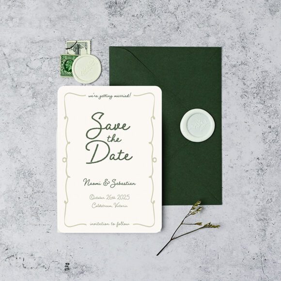 wedding save the date