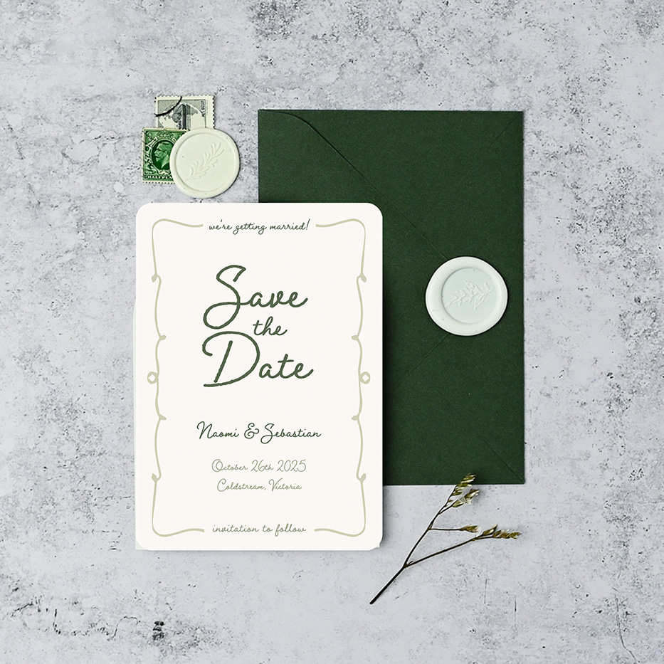wedding save the date